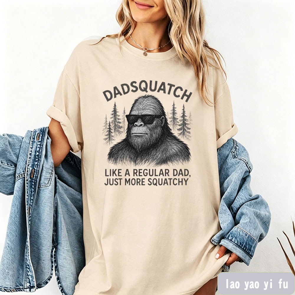 Outdoor Adventures Clothing - Funny Bigfoot Dad Gift Fashionable and