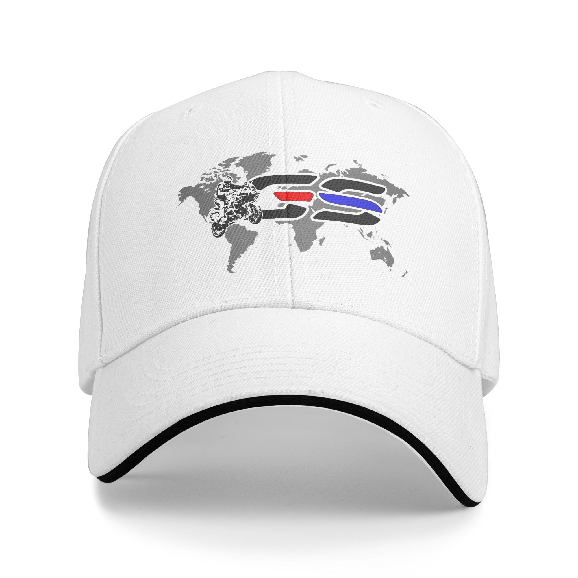 Outdoor Adventure For Adults - Gs World Map Adventure Baseball Cap
