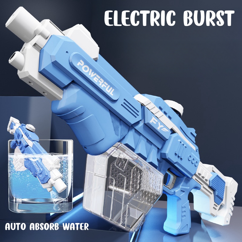 Outdoor Adventure Games - Children Electric Burst Water Gun Fully