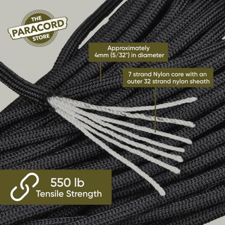 Type III 550 Paracord - 50 Fee - Paracord 550 Feet 评论和价格