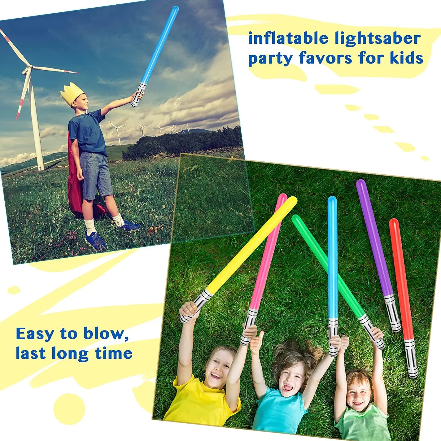 90cm Kawaii Inflatable Lightsa - Outdoor Adventure Games 评论和价格