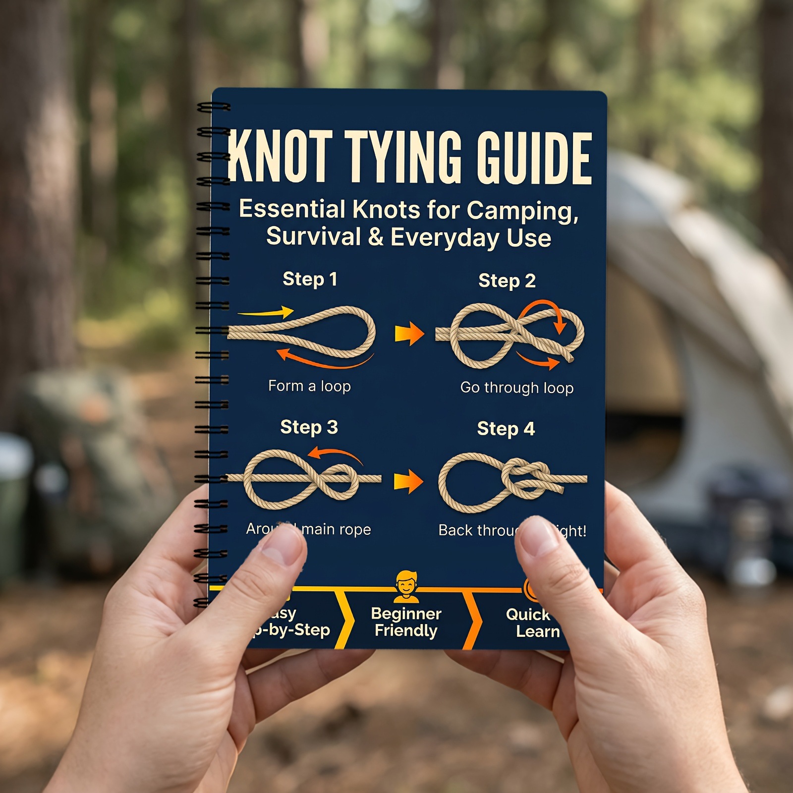 Outdoor Survival Knots StepbyS - Outdoor Adventure For Adults 评论和价格