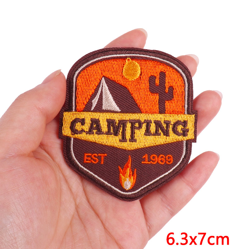 Mountain Camping Adventure Emb - Outdoor Adventures Clothing 评论和价格