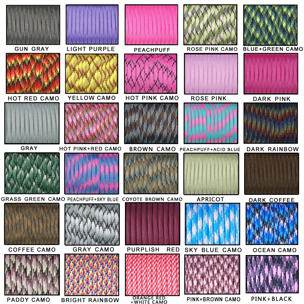 1PCS 550 Paracord Parachute Co - Paracord 550 Feet 评论和价格