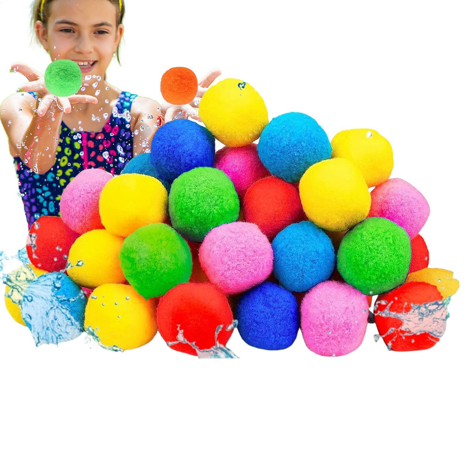60pcs/set Reusable Water Balls - Outdoor Adventure Games 评论和价格