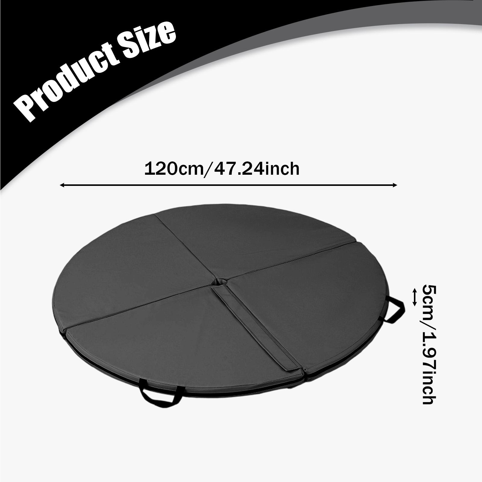 Crash Mat Round Folding Portab - Crash Pad Folding 评论和价格