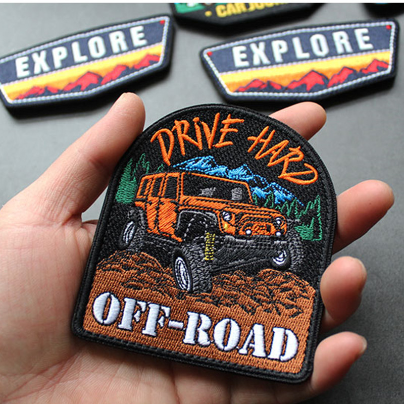 Landscape Embroidery Patch Off - Outdoor Adventures Clothing 评论和价格